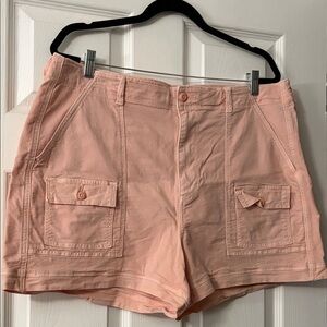 American Eagle Outfitters Peach Highest Rise 90s Boyfriend Shorts